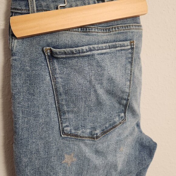 Abercrombie & Fitch Simone High Rise Ankle Stars 🌟 Size 10-12 - Picture 8 of 12